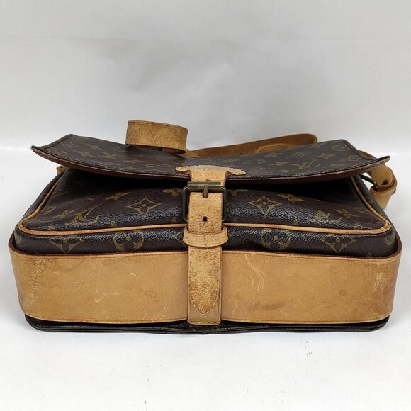 Authentic Louis Vuitton Cartouchiere GM Monogram Shoulder Bag LCMON225-112025 - Picture 6 of 11